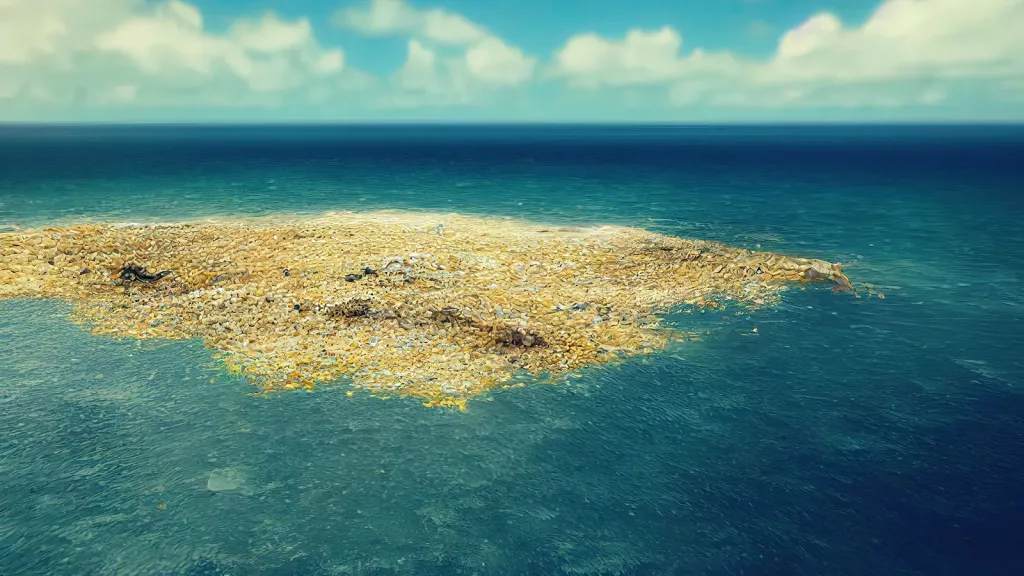 Visualising the Great Pacific Garbage Patch